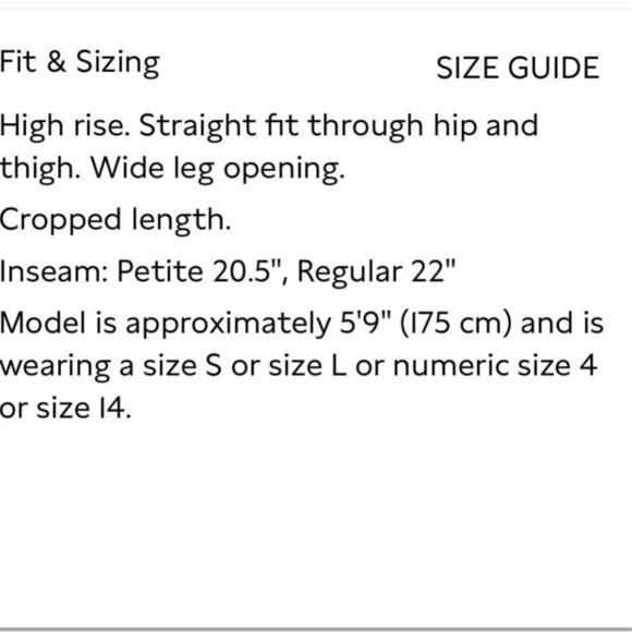 NWT! Banana Republic Navy Linen-Blend Easy Crop Pant - Size Medium💛 - Picture 5 of 7